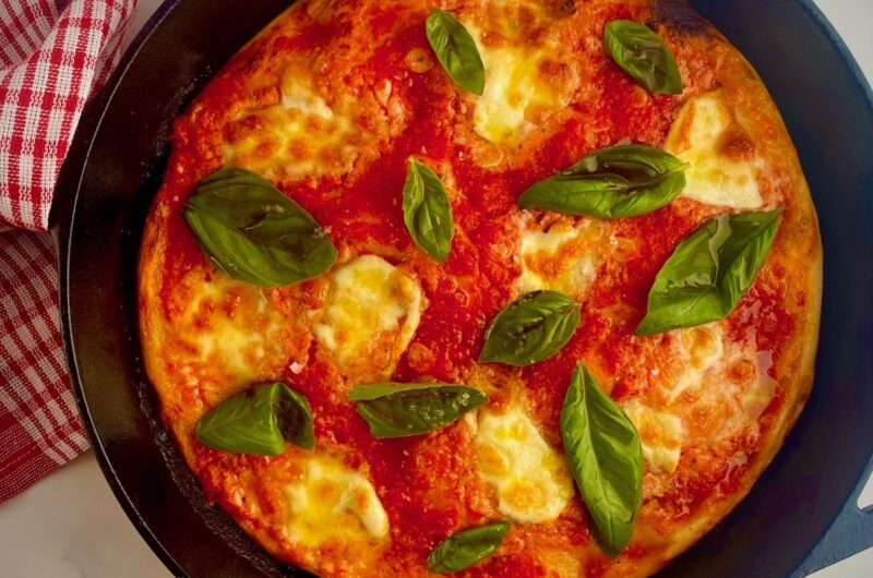 Cast Iron Pan Pizza