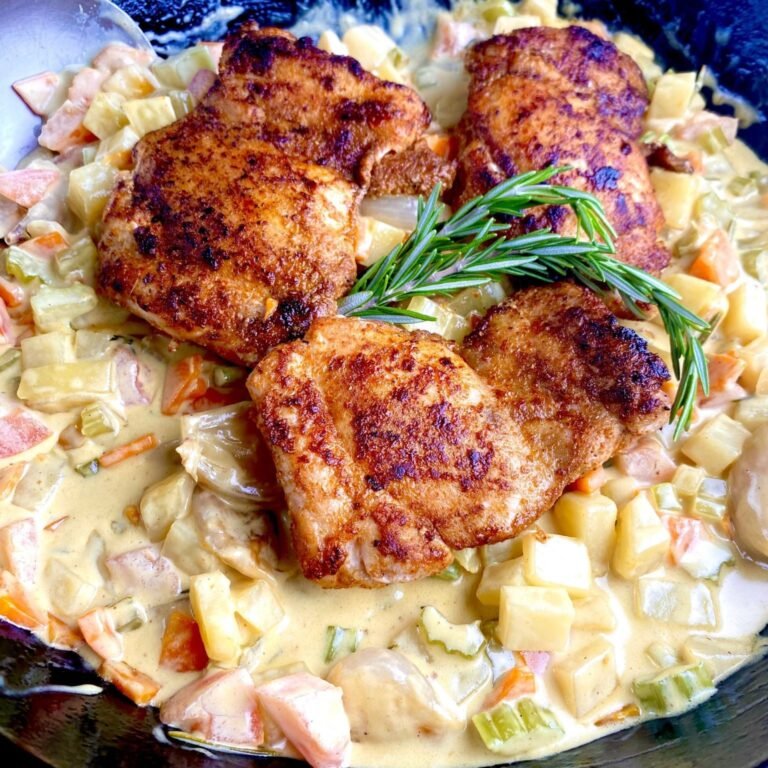 One Pan Creamy Chicken