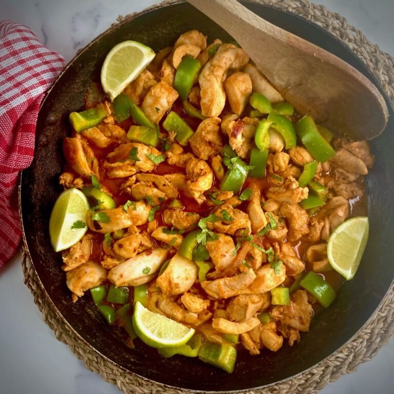 One Pan Chicken Fajitas
