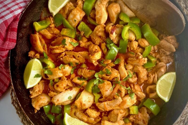 One Pan Chicken Fajitas