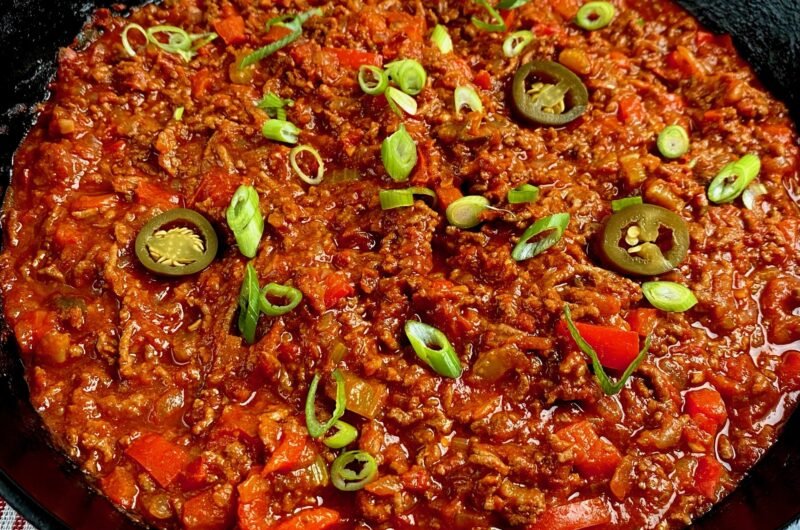 One Pot Spicy Chili
