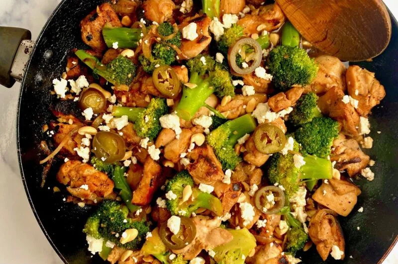 Spicy Honey Chicken with Broccoli