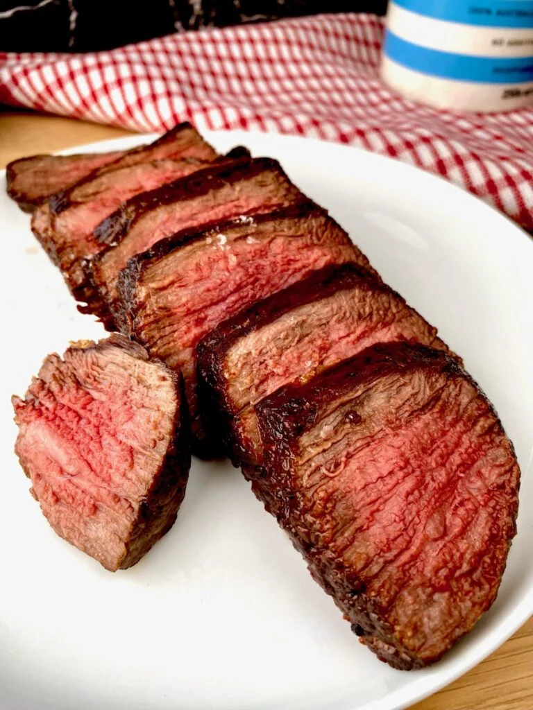Sliced Rib Cap on plate
